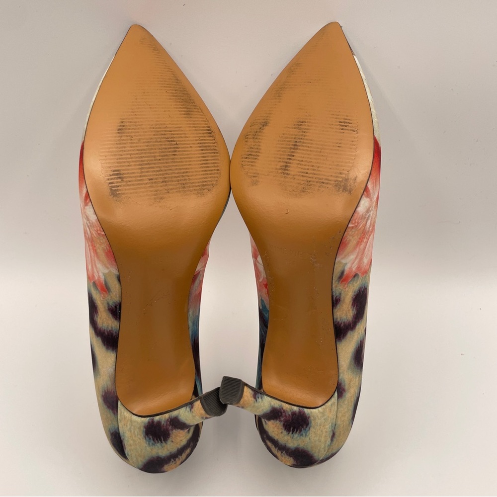 Nine West Leopard and Floral Print Women Size 7 - Picture 7 of 9